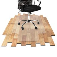 Desk Chair Mat for Hardwood Floor - Hard Floor Protection Mat for Office & Home | Many Sizes Available | Clear - 36" x 48" with Lip