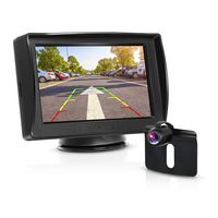 BOSCAM Backup Camera Kit, 170° Rear View Camera with 4.3'' LCD Monitor, Backup Camera for Cars K3