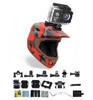 Anti-Shake Action Camera 4K WiFi 16MP, Ourlife Underwater Camera with Sony CMOS-Sensor 170° Angle Camcorder with Mounting Kit (Action Camera)