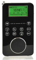 Degen DE1131 4-in-1 Touch Screen Controlled Portable AM/FM/SW Digital Radio, MP3 Player with Built-in 4GB Flash Memory and Micro-SD Card Reader, Voice Recorder & E-Book Reader