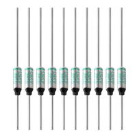 BNYZWOT SF240E-240 Degree Metal Thermal Cutoffs Thermal Fuse 10A 250V for Motor Transformer Electric Industrial Home Appliance10Pcs