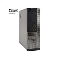 Dell Optiplex 7020-SFF, Core i5-4570 3.2GHz, 8GB RAM, 256GB Solid State Drive, DVDRW, Windows 10 Pro 64Bit (Certified Refurbished)