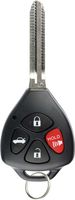 KeylessOption Keyless Entry Remote Control Car Key Fob Replacement for HYQ12