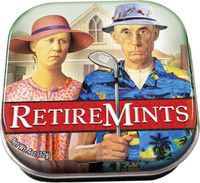 The Unemployed Philosophers Guild RetireMints Mints - 1 Small Tin 1.75 x 1.75