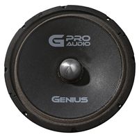 Genius GPRO-M048 8" 300 Watts-Max Midrange Car Audio Speaker 4-Ohms Surround Foam
