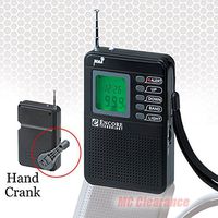 NOAA Weather Alert Radio with AM/FM, Digital Readout, LCD Clock,