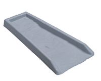 Lake Lite HG-30910 Rock Rain-Run Downspout Splashblock, Gray