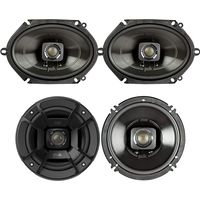 Polk Audio - A Pair of DB652 6.5" Coaxial and A Pair of DB572 5x7 Speakers - Bundle Includes 2 Pair