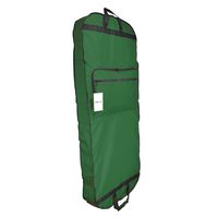 DALIX 60" Professional Garment Bag Cover for Suits Pants & Gowns Dresses (Foldable) (Dark Green)
