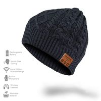 Bluetooth Hat,CFZC Wireless Bluetooth Beanie Hat 4.2 Women Men Winter Knitted Hat Trendy Cap with Speaker & Noise Cancelling Mic for Sports Workout