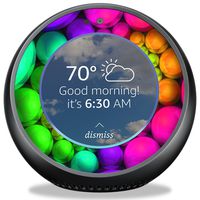 MightySkins Skin Compatible with Amazon Echo Spot - Hallucinate | Protective, Durable, and Unique Vinyl Decal wrap Cover | Easy to Apply, Remove, and Change Styles | Made in The USA