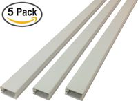 Small Latching Cable Raceway (375 Series) - 5ft - Beige | 5 Sticks