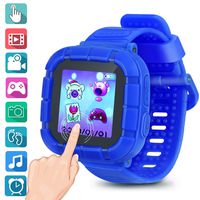 Watches For Kids Smart Watch Game Smartwatches Touch Screen Camera Recorder For Boys Girls Children's Day Birthday Christmas Gifts(Blue)