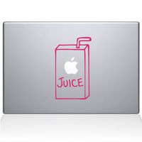 The Decal Guru 1008-MAC-13X-BG Apple Juice Vinyl Sticker, 13" MacBook Pro (2016 & Newer), Pink