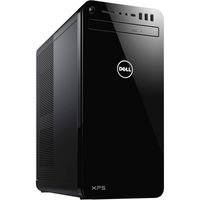Dell 8930 XPS Tower Desktop Computer, 9th Generation Intel Core i7-9700, NVIDIA GeForce GTX 1050Ti 4GB Graphics, 256GB SSD plus 1TB HDD, 16GB Memory, Windows 10 Home, DVD-RW, Black