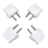 Unidapt US to Australia Plug Adapter - AU/NZ power plug adapter converter - US EU to AU (4 piece)