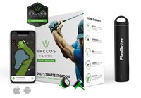 Arccos Caddie Golf Game Tracking System (Set of 14 Sensors) | Bundle with PlayBetter Portable Smartphone Charger | Golf GPS Live Auto Shot Tracking, Distances | Free Membership to Arccos Caddie AI