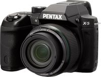 Pentax X-5 Digital Camera with 26x Optical Zoom and 3" LCD (Black)