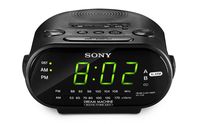 Sony ICF-C318 Clock Radio with Dual Alarm (Black) (Discontinued by Manufacturer)