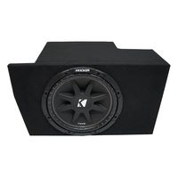Compatible with 2005-2014 Ford Mustang Coupe Kicker Comp C12 Single 12" Sub Box Enclosure New - Final 4 Ohm