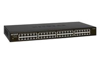 NETGEAR 48-Port Gigabit Ethernet Unmanaged Switch (GS348) - Desktop/Rackmount, Fanless Housing for Quiet Operation