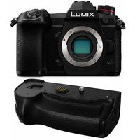 Panasonic Lumix DC-G9 Mirrorless Micro Four Thirds Digital Camera (Body Only) with Panasonic DMW-BGG9 Battery Grip