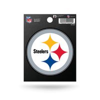 Rico Industries NFL Pittsburgh Steelers Die Cut Team Logo Short Sport Sticker