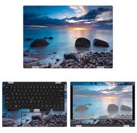Decalrus - Protective Decal Ocean Scene Skin Sticker for Lenovo ThinkPad Yoga L390 (13.3" Screen) case Cover wrap LEtnkpdYg_L390-255