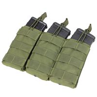 Condor Triple M4/M16 Open Top Mag Pouch, Olive Drab