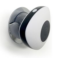 Latest 2015 Design IPX4 Slimline Waterproof Bluetooth Shower Speakers From HotelSpa (White)