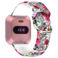 Veiai Compatible with Fitbit Versa Bands,Soft Rubber-Sport Versa Band for Versa/Versa Lite/Versa SE/Versa 2 (Colors-10)