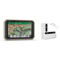 Garmin Overlander, Rugged Multipurpose Navigator for Off-Grid Guidance (010-02195-00) and Aibocn 10,000mAh Portable Battery Charger Bundle