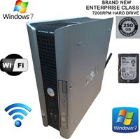 Dell Optiplex 760 USFF Desktop PC (Core2Duo, 2.8GHz CPU, 2GB of RAM, 160GB Hard Drive, and Windows 7 Professional 32-Bit)