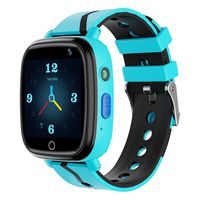 Kids Smart Watch GPS Tracker - Waterproof GPS Tracker Watch for Children Girls Boys with SOS Call Camera Touch Screen Game Alarm for Kids Boys and Girls (Blue)