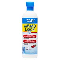 API AMMO-LOCK Freshwater and Saltwater Aquarium Ammonia Detoxifier 16-Ounce Bottle