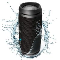 TREBLAB HD7 - Premium Bluetooth Speaker - Loudest 360°HD Sound, 12W Powerful Bass, Best for Outdoor Sports, Waterproof, Microphone, Small Portable Wireless Speakers for Tablet, Phone. 25 Hrs Battery