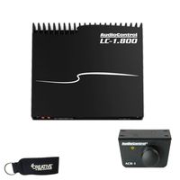 AudioControl LC-1.800 High-Power Mono Subwoofer Amplifier with Accubass & ACR-1 Dash Remote