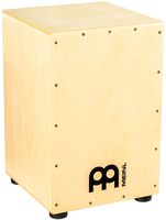 Meinl Cajon Box Drum with Internal Metal Strings for Adjustable Snare Effect - NOT MADE IN CHINA - Hardwood Full Size, 2-YEAR WARRANTY, HCAJ1NT)