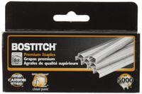 Value Pack of 6 Boxes Stanley Bostitch B8 Powercrown Premium 1/4" Staples (Stcrp21151/4)