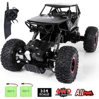 SGILE RC Car Toy for Kids, 1:14 Remote Control Car, 4WD Rechargable Off Road Crawler Car All-Terrain