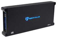 Rockville 3200w Peak / 800w RMS 4 Channel CEA Compliant Car Amplifier, Loud!! (dB45)