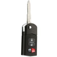 Flip Key Fob Remote fits 2005 2006 2007 2008 Mazda 6 Sedan & Mazda RX-8 (KPU41788)