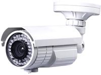 Urban Security Group 5-50mm Telephoto Lens Bullet Camera : 2MP 1080P 30FPS, Vari-Focal, Weather & Vandal-Proof : 72x IR LEDs 200ft Night Vision : Coax BNC HD-TVI, HD-CVI, AHD & Analog CVBS