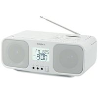 SONY CD Radio Cassette Recorder CFD-S401-W (White)【Japan Domestic Genuine Products】