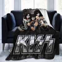 The Very Best of-K-ISS Ultra-Soft Micro Fleece Blanket Throw Fuzzy Lightweight Plush Bedding Couch