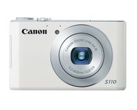 Canon PowerShot S110 12.1 MP Digital Camera with 3-Inch LCD (White) (Discontinued by Manufacturer)