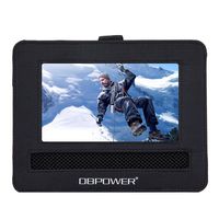 DBPOWER Car Headrest Mount Holder Strap Case for Swivel & Flip Style Portable DVD Player (9.5 inch)