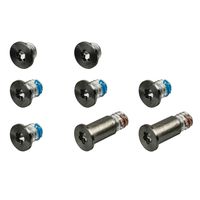 Willhom Bottom Case Screws (8 pcs) P5 Pentalobe Replacement for MacBook Retina 12" A1534 (Early 2015-Mid 2017) (Space Gray)