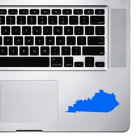 StickAny Palm Series Kentucky KY Sticker for MacBook Pro, Chromebook, and Laptops (Blue)