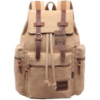Berchirly Canvas Backpack Daypacks Computers Laptop Rucksack